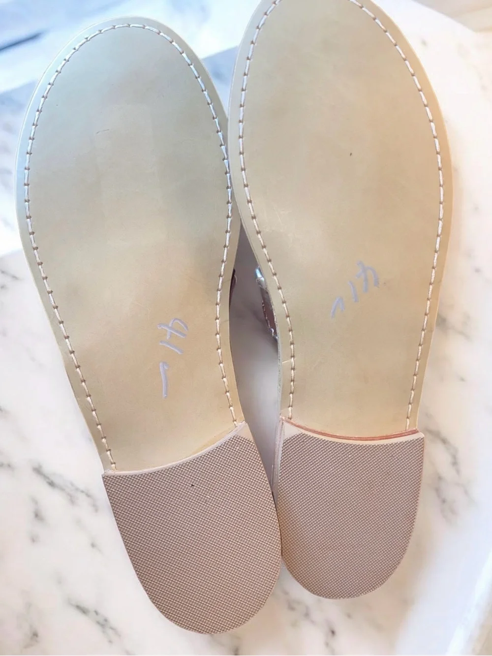 Classic Jack RogersJack Rogers Jacks Flat Sandals Platinum Gold Leather Size 10M